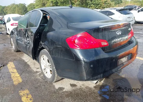 2012 Infiniti G37X z USA, uszkodzony, nr VIN JN1CV6AR6CM978520